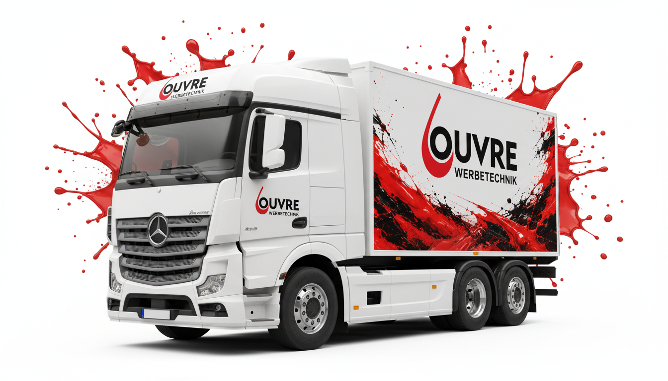LKW-Beschriftung