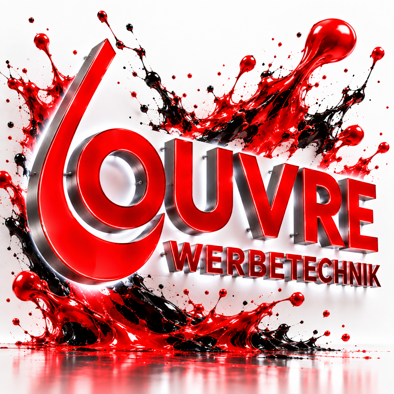 LED-Leuchtbuchstaben — Louvre Werbetechnik, Witten-Bommern