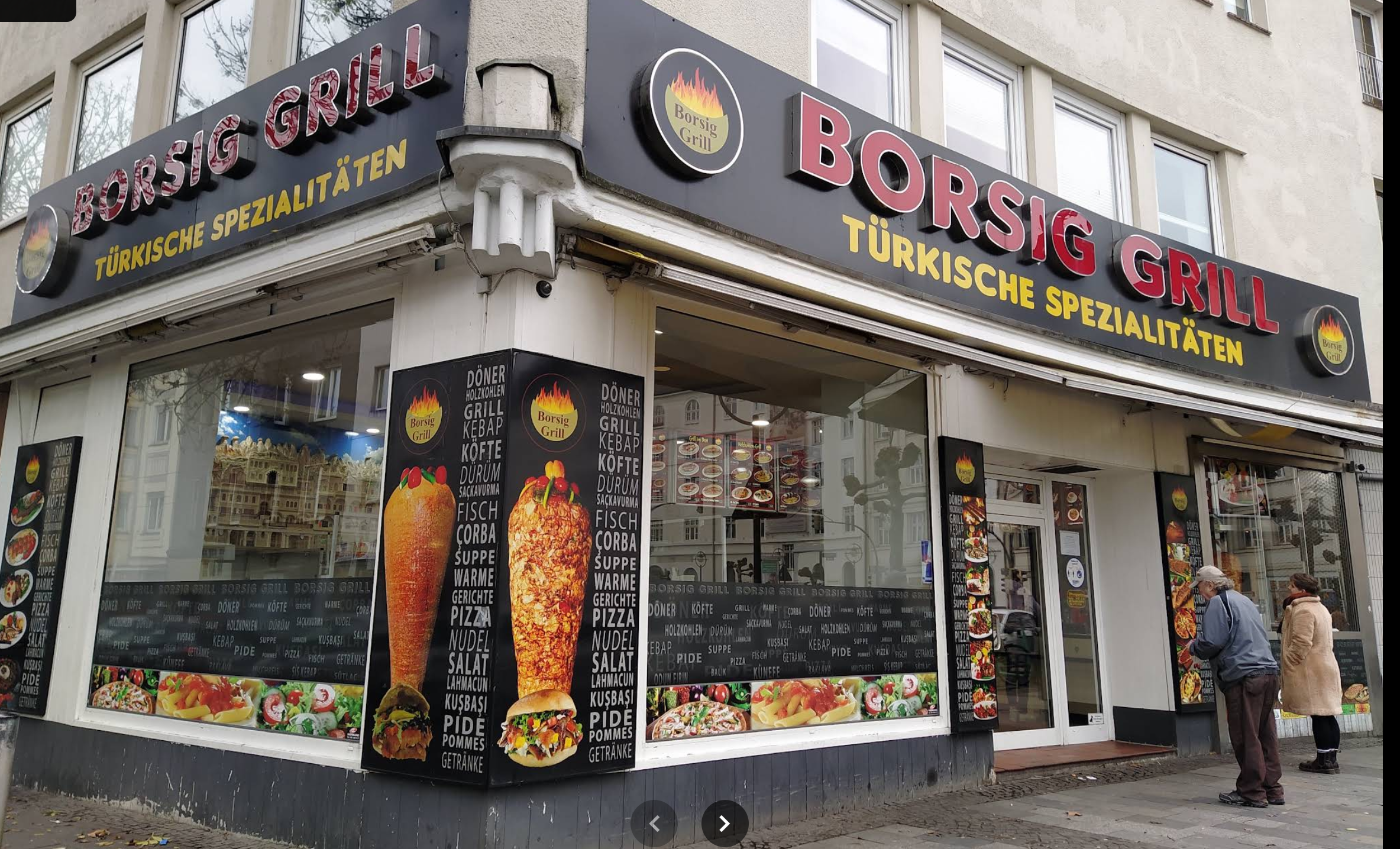 Unser Grillcounter mit rotierendem Döner-Spieß